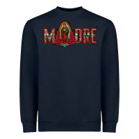 Navy madre floral aztec leopard Heavyweight Sweatshirt - Jasminsmagicworld