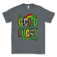 Charcoal Heather St. Patrick's It's a good day to have a lucky day Classic Tee - OliviaCreatesArt