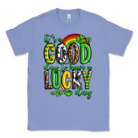 Colony Blue St. Patrick's It's a good day to have a lucky day Classic Tee - OliviaCreatesArt