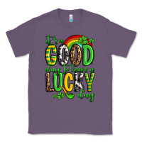 Lavender St. Patrick's It's a good day to have a lucky day Classic Tee - OliviaCreatesArt