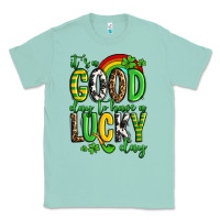 Seafoam St. Patrick's It's a good day to have a lucky day Classic Tee - OliviaCreatesArt