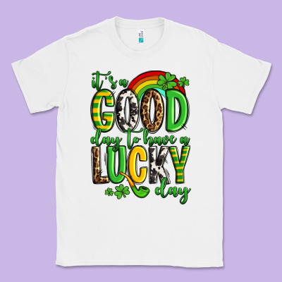 St. Patrick's It's A Good Day To Have A Lucky Day Classic Tee Designed By Oliviacreatesart