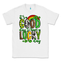 White St. Patrick's It's a good day to have a lucky day Classic Tee - OliviaCreatesArt