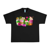Black Stuck On You Cup Urban Heavy Tee - CowhideDigitalArt