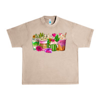 French Oak Stuck On You Cup Urban Heavy Tee - CowhideDigitalArt