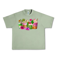 Oil Green Stuck On You Cup Urban Heavy Tee - CowhideDigitalArt