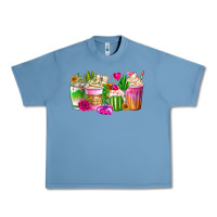 Pebble Blue Stuck On You Cup Urban Heavy Tee - CowhideDigitalArt