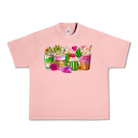 Salmon Stuck On You Cup Urban Heavy Tee - CowhideDigitalArt
