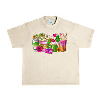 Sandshell Stuck On You Cup Urban Heavy Tee - CowhideDigitalArt
