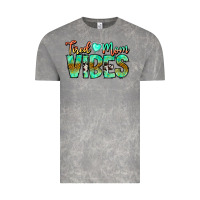 Cloud Rock Tired Mom Vibes Vintage Tee - CowhideDigitalArt