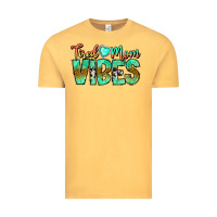 Vintage Mustard Tired Mom Vibes Vintage Tee - CowhideDigitalArt