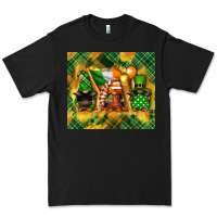 Black St. Patrick's Day gnome Premium Tee - FaDigitalArtStudio