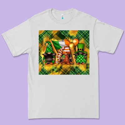 St. Patrick's Day Gnome Premium Tee Designed By Fadigitalartstudio