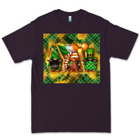 Plum St. Patrick's Day gnome Premium Tee - FaDigitalArtStudio