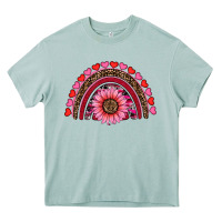 Arona valentine's day sunflower rainbow Heavy Core Tee - RanaPortraitStore