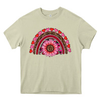 Mossy valentine's day sunflower rainbow Heavy Core Tee - RanaPortraitStore