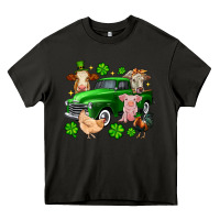 Asphalt St. Patrick's farm animal truck Heavy Core Tee - OliviaCreatesArt