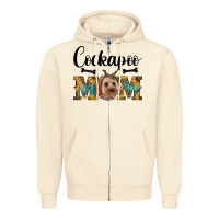 Sandshell Western Cockapoo Mom Zipper Hoodie - RanaPortraitStore