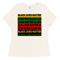 Bone black lives matter seamless pattern Ladies Tee - BundleAndBundleShop