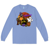 Colony Blue halloween Long Sleeve Tee - SublimationCraftShop