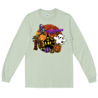 Matcha halloween Long Sleeve Tee - SublimationCraftShop