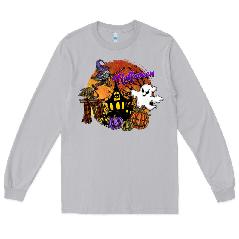 Halloween Long Sleeve Tee by SublimationCraftShop | Teevron