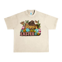Sandshell Happy Easter Urban Heavy Tee - LillyAllenDesigns