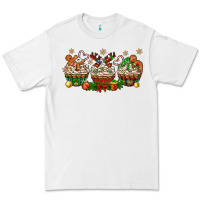 White christmas cupcake with gingerbreads bbs Premium Tee - BundleAndBundleShop