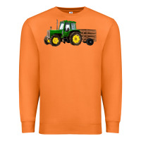 Carrot farm tractor Premium Sweatshirt - RanaPortraitStore
