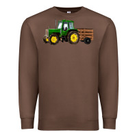 Chestnut farm tractor Premium Sweatshirt - RanaPortraitStore