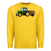 Lemon farm tractor Premium Sweatshirt - RanaPortraitStore
