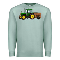 Seafoam farm tractor Premium Sweatshirt - RanaPortraitStore