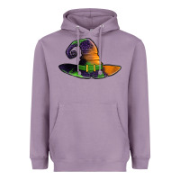 Lavender Purple leopard witch hat Heavyweight Hoodie - Jasminsmagicworld