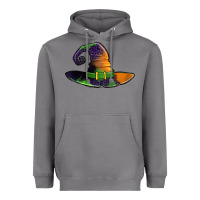 Storm Purple leopard witch hat Heavyweight Hoodie - Jasminsmagicworld
