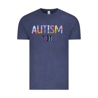 Vintage Denim Titi Pretty Art Autism Mom Vintage Tee - CowhideDigitalArt