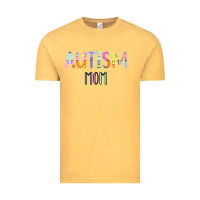 Vintage Mustard Titi Pretty Art Autism Mom Vintage Tee - CowhideDigitalArt