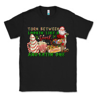 Black torn between lookin like a snack and eatin one Classic Tee - FaDigitalArtStudio