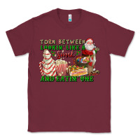 Burgundy torn between lookin like a snack and eatin one Classic Tee - FaDigitalArtStudio