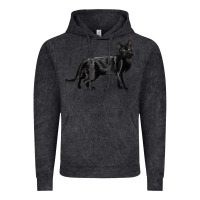 Vintage Black Bombay Cat Vintage Hoodie - LillyAllenDesigns
