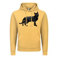 Vintage Mustard Bombay Cat Vintage Hoodie - LillyAllenDesigns