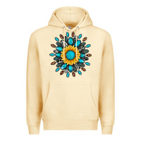 Pina Colada gemstone sunflower Premium Hoodie - Artiststas