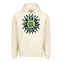 Tofu gemstone sunflower Premium Hoodie - Artiststas