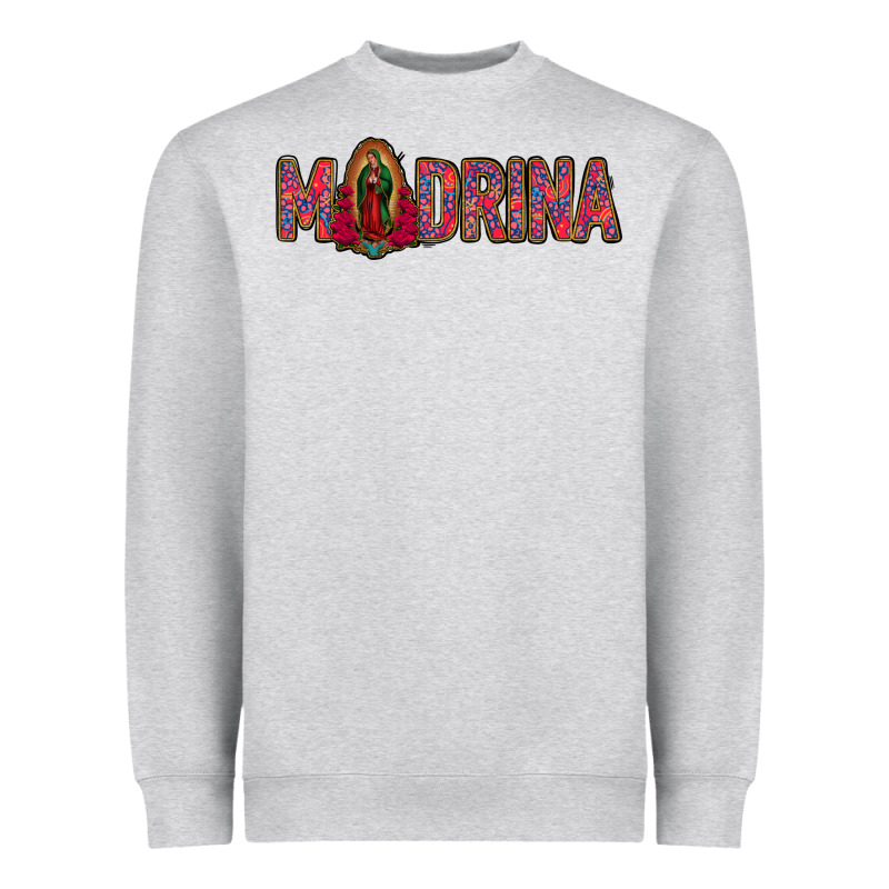Madrina Lady Of Guadalupe Heavyweight Sweatshirt by Jasminsmagicworld | Teevron
