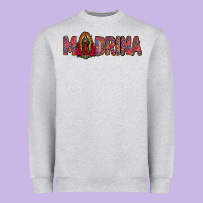 Madrina Lady Of Guadalupe Heavyweight Sweatshirt Designed By Jasminsmagicworld