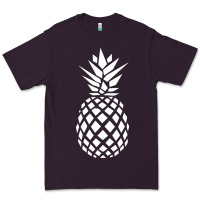Plum pineapple sunset Premium Tee - DesigneFamous
