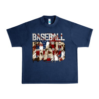 Navy baseball dad Urban Heavy Tee - Jasminsmagicworld