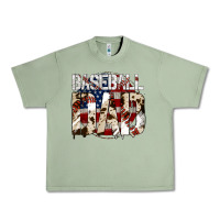Oil Green baseball dad Urban Heavy Tee - Jasminsmagicworld