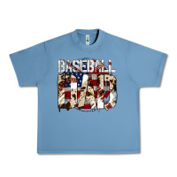 Pebble Blue baseball dad Urban Heavy Tee - Jasminsmagicworld