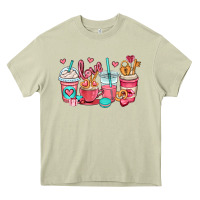 Mossy valentines day coffee cups (1) Heavy Core Tee - OliviaCreatesArt