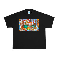 Thanksgiving Coffee Drink Kids Cup Urban Heavy Tee | Teevron